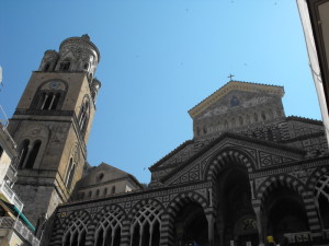 Il Duomo di Amalfi- la facciata