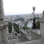 Vista del ponte delle catene dal Palazzo Reale