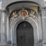 Loggia e portale del Palazzo Sternbach