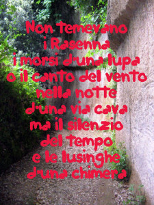 Pitigliano - © Alberto Pestelli 2006 - Poesia tratta dalla silloge "Dei Borghi Antichi"