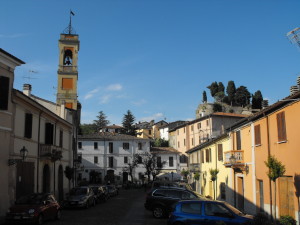 Predappio alta, la piazzetta